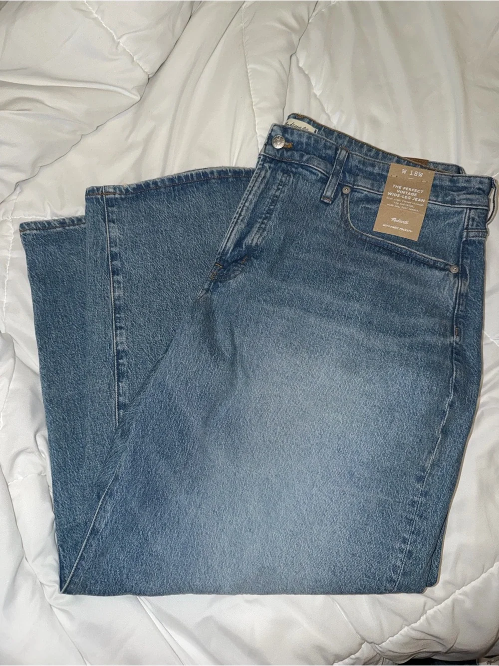 Madewell Perfect Vintage Wide-Leg - Picture 3 of 5